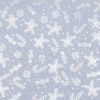 Плёнка упаковочная фольгированная «Сладости», 70x50 см 3