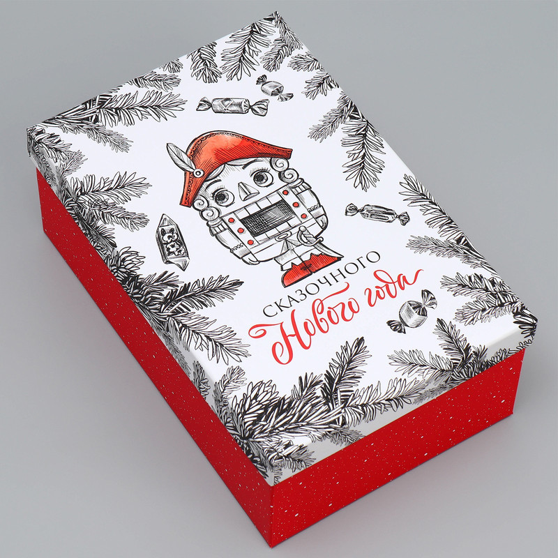 Коробка прямоугольная «Счастья и любви», 29х17.5х10.3 см