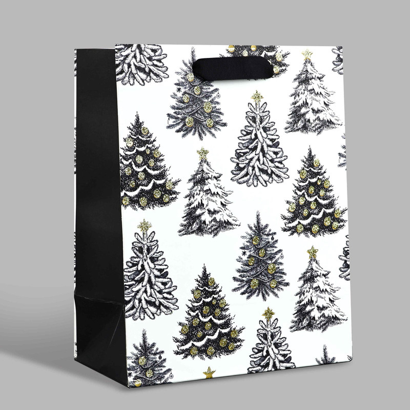 Пакет ламинированный «Зимняя сказка», 23x18x10 см