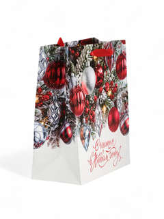 Пакет ламинированный «Счастья в Новом году», 27x23x11.5 см 2