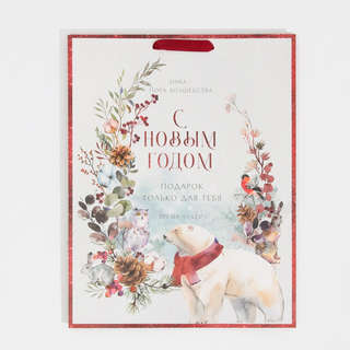 Пакет ламинированный «С Новым годом», 31x40x11.5 см 5
