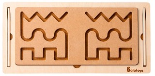 Межполушарные доски МД01, дерево, Alatoys 2