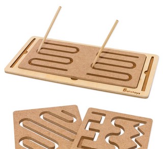 Межполушарные доски МД01, дерево, Alatoys 4