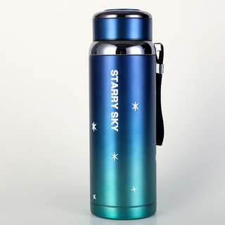 Термос «Starry sky», 800 мл, зелено-синий