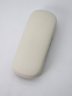 Чехол для очков 'Enjoy life it's delicious' бежевый 2