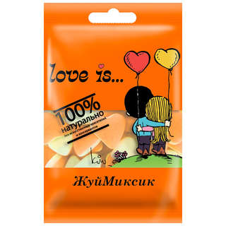 Жевательный мармелад  Love is..., банан-клубника, 20г