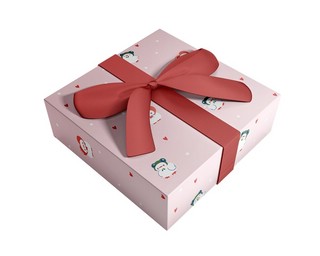 Бумага упаковочная 70х100 см, beSmart 'Love' N6008, розовый 2