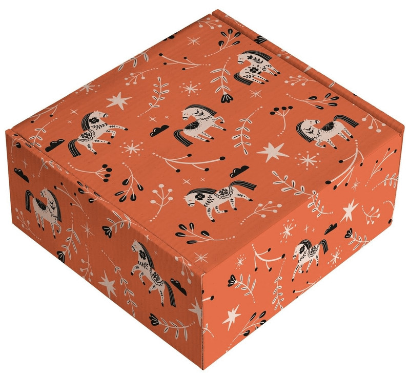 Короб подарочный Be Smart 'Зима', 20x20x10 см