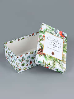 Коробка прямоугольная «Новогодние мечты», 28х17.5х10.5 см
