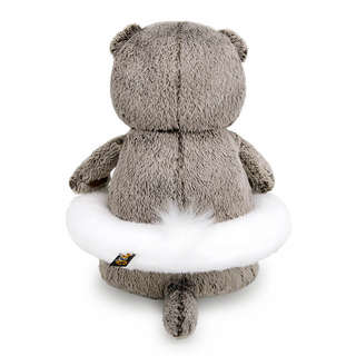 Кот Басик в плавательном круге 'Гусик', 25 см, BudiBasa 5