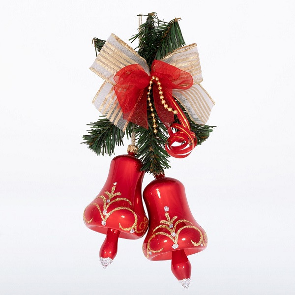 Гирлянда 'Малиновый звон', стекло, артикул С 921