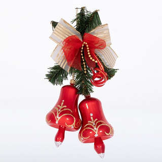 Гирлянда 'Малиновый звон', стекло, артикул С 921