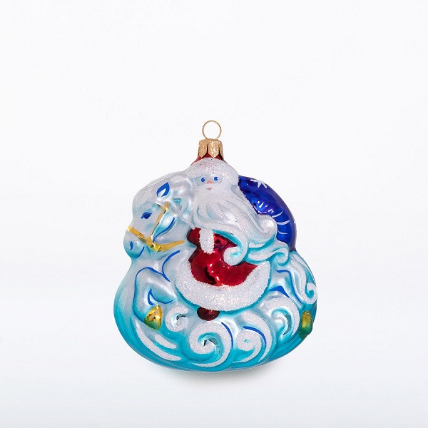Елочное украшение 'Зимняя', стекло, артикул С 1630