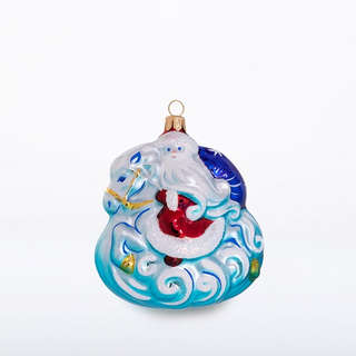 Елочное украшение 'Зимняя', стекло, артикул С 1630