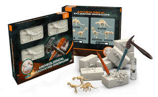 Набор игровой Раскопки динозавров 3в1, арт. RX6802