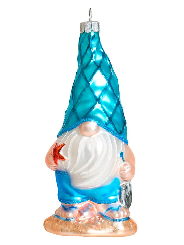 Елочное украшение 'Морской гном' 13 см, стекло, Holiday Classics
