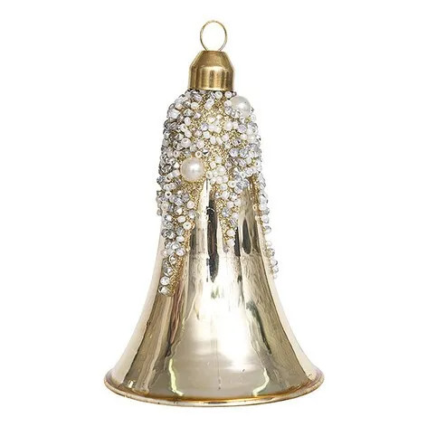 Игрушка на елку 'Колокольчик Ретро' 9 см, стекло, Holiday Classics