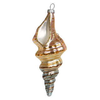 Елочное украшение 'Ракушка-турителла' 15 см, стекло, Holiday Classics 2