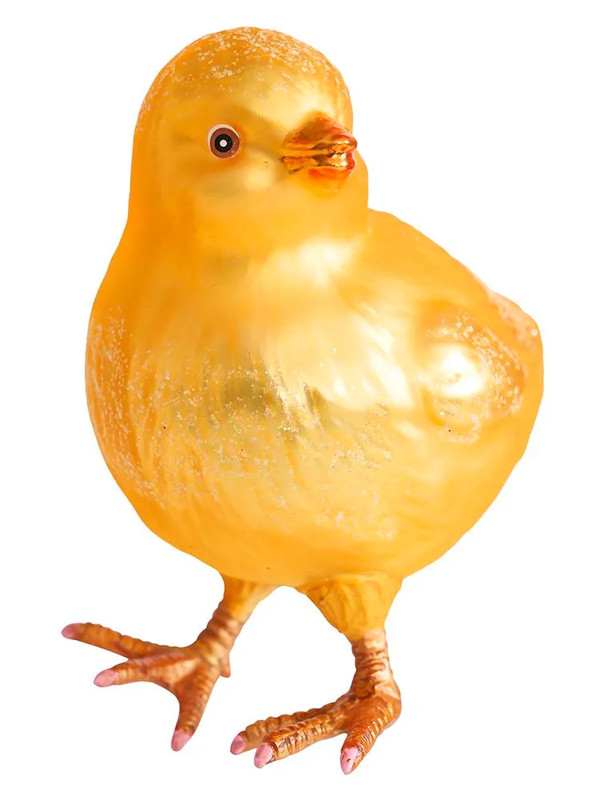 Елочное украшение 'Цыпленок' 8 см, стекло, Holiday Classics