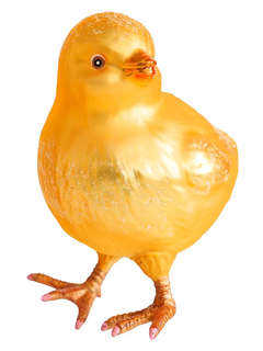 Елочное украшение 'Цыпленок' 8 см, стекло, Holiday Classics