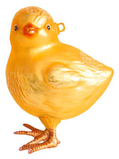 Елочное украшение 'Цыпленок' 8 см, стекло, Holiday Classics 2