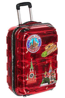 Елочная игрушка 'Чемодан XL' 12,5 см, стекло, Holiday Classic...