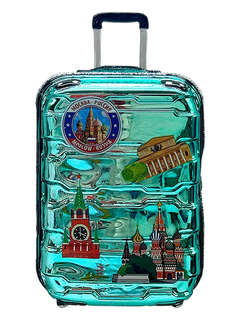 Елочное украшение 'Чемодан туриста' 12 см, стекло, Holiday Cl...