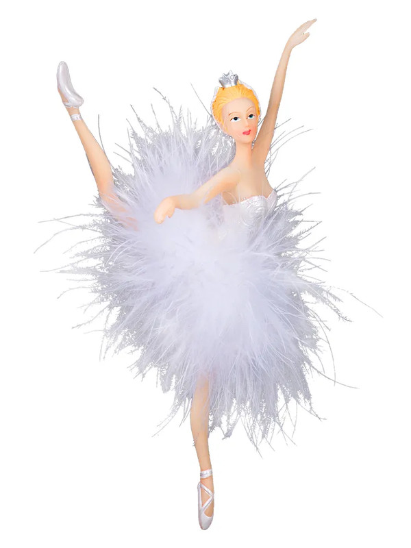 Балерина 'Белое адажио' 19 см, Holiday Classics