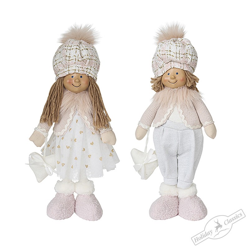 Кукла Агнес / Бенни, 38 см, текстиль, Holiday Classics AT6854