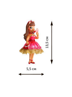 Елочное украшение 'Лошадь-супермодель' 13 см, Символ года 2026, Holiday Classics 2