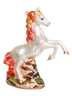 Елочное украшение 'Лошадь Скалистых гор' 15 см, Символ года 2...