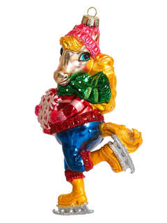 Елочное украшение 'Лошадь-фигуристка' 15 см, Символ года 2026, Holiday Classics 2