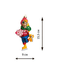 Елочное украшение 'Лошадь-фигуристка' 15 см, Символ года 2026, Holiday Classics 4