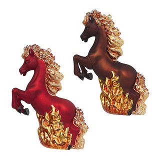 Елочное украшение 'Огненная лошадь' 14 см, Символ года 2026, ...