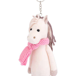 Брелок Лошадка Игогошка в розовом шарфике, 12 см, Символ года 2026, Orange Toys 5