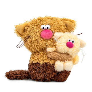 Кофейный Кот Кортадо со Сливками, 12 см, Коллекция 'Сиропчики', BudiBasa 2