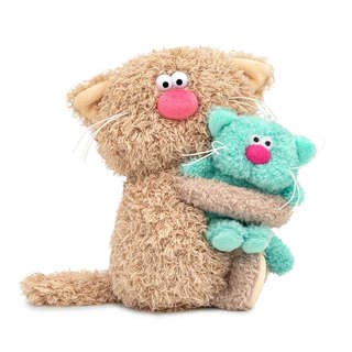 Кофейный Кот Какао с Мятой, 16 см, Коллекция 'Сиропчики', BudiBasa 2