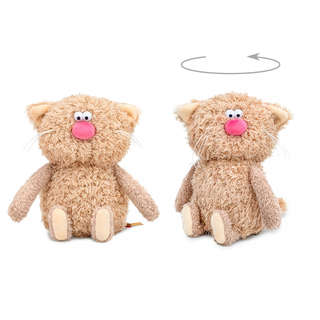 Кофейный Кот Какао с Мятой, 16 см, Коллекция 'Сиропчики', BudiBasa 7