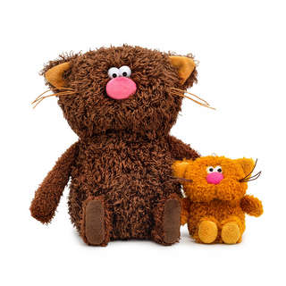 Кофейный Кот Американо с Карамелью, 16 см, Коллекция 'Сиропчики', BudiBasa 4