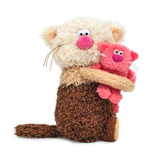 Кофейный Кот Капучино с Клубникой, 19 см, Коллекция 'Сиропчики', BudiBasa 2