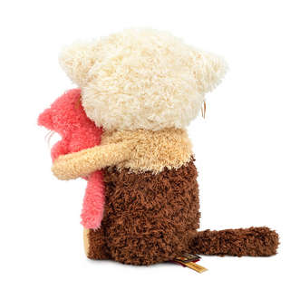 Кофейный Кот Капучино с Клубникой, 19 см, Коллекция 'Сиропчики', BudiBasa 3