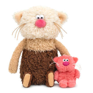 Кофейный Кот Капучино с Клубникой, 19 см, Коллекция 'Сиропчики', BudiBasa 4