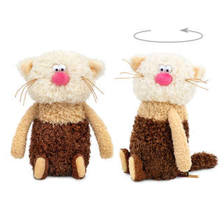 Кофейный Кот Капучино с Клубникой, 19 см, Коллекция 'Сиропчики', BudiBasa 7