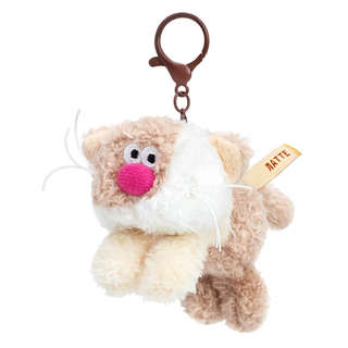 Брелок Латте «Десерт», 14 см, Кофейные коты, BudiBasa 5