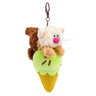 Брелок Капучино «Десерт», 14 см, Кофейные коты, BudiBasa 2