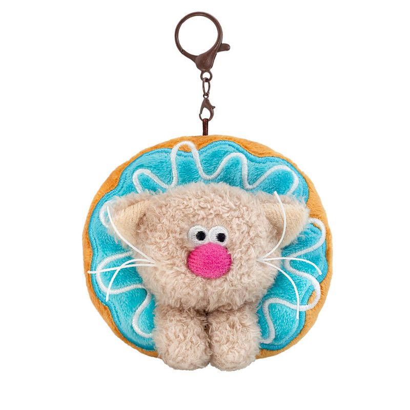 Брелок Какао «Десерт», 10 см, Кофейные коты, BudiBasa