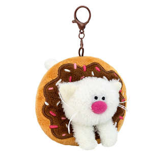 Брелок Молоко «Десерт», 10 см, Кофейные коты, BudiBasa 2