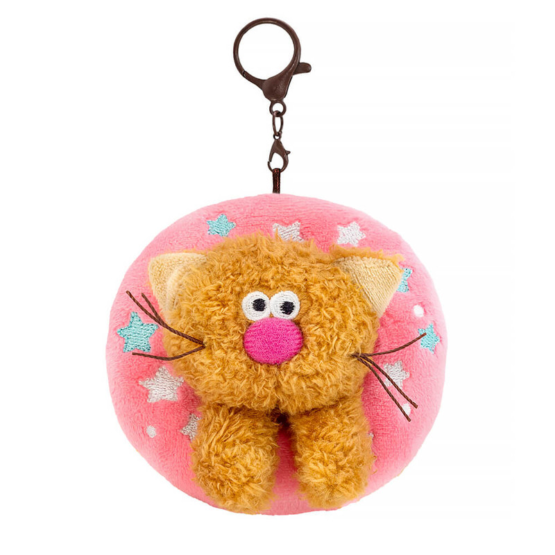 Брелок Кортадо «Десерт», 10 см, Кофейные коты, BudiBasa