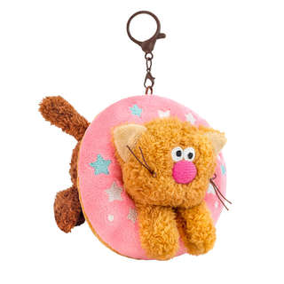 Брелок Кортадо «Десерт», 10 см, Кофейные коты, BudiBasa 2