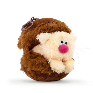 Брелок Сливки «Десерт», 9 см, Кофейные коты, BudiBasa 3